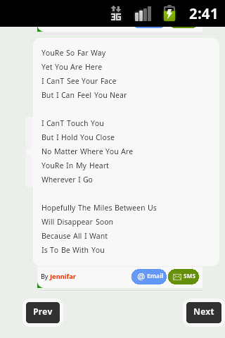 ... love poems for android mobiles you can sweet send beautiful love poems