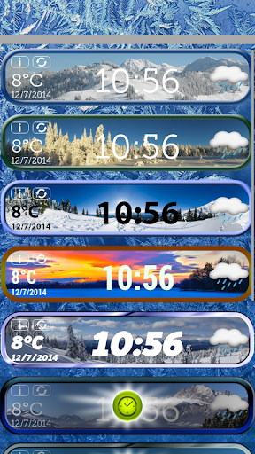 免費下載天氣APP|Winter Weather Clock Widget app開箱文|APP開箱王