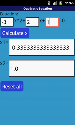 Quadratic Equations