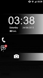 BlackBerry BB10 theme GO - screenshot thumbnail