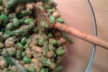 Four Bean Pesto Summer Salad