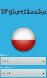 wykreślanka in Polish poster 1