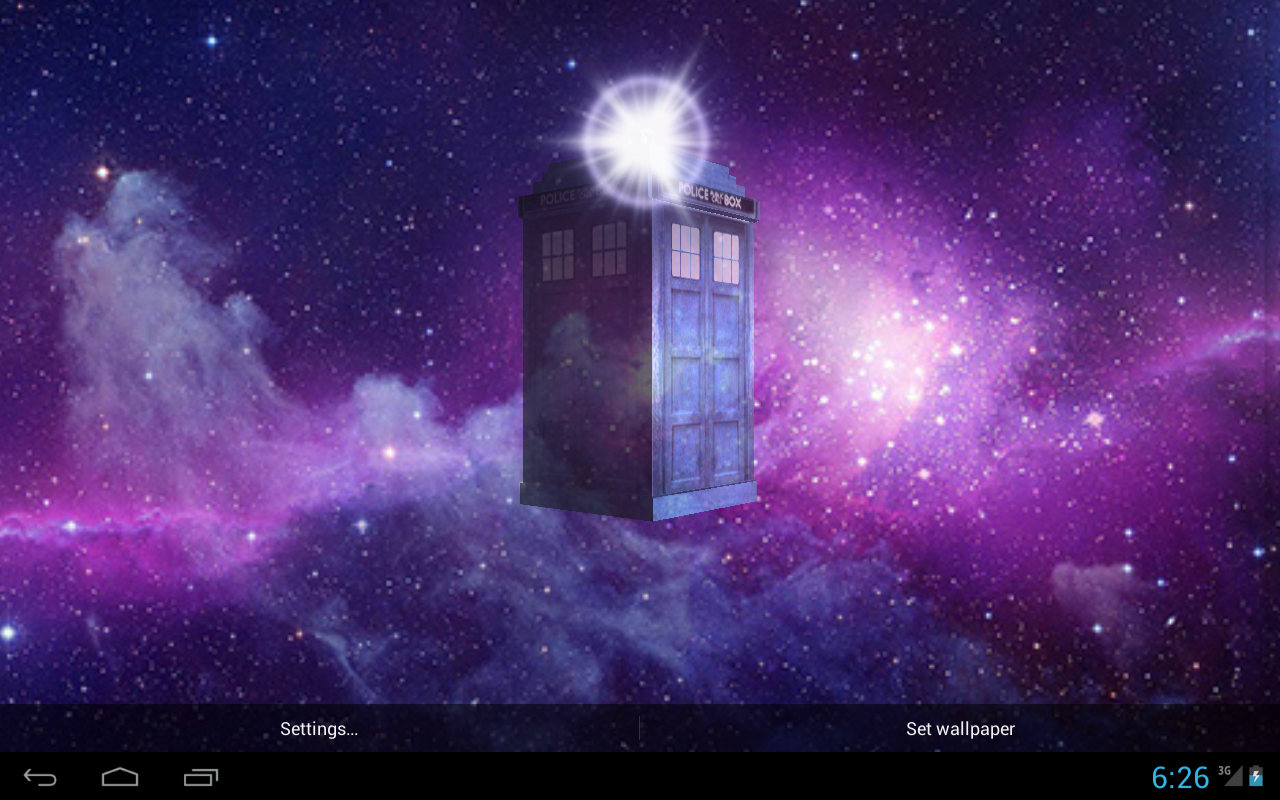 TARDIS 3D Live Wallpaper Android Apps On Google Play