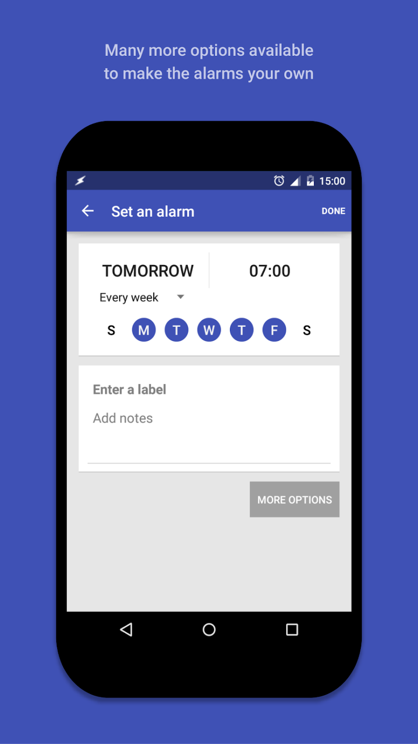 AlarmPad - Alarm clock PRO Screen 2