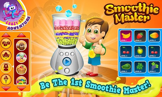 Smoothie Maker Crazy Chef Game