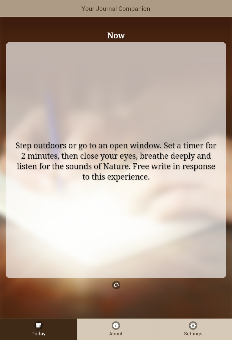 Journal Companion-365 Prompts Screen 3