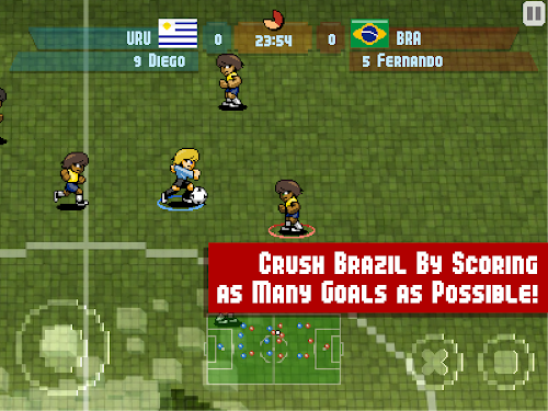 Android application Pixel Cup Soccer Maracanazo screenshort