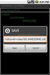 Free B Quick Note APK for Android