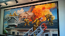 Fireman's mural