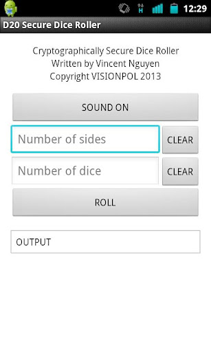 D20 Secure Dice Roller