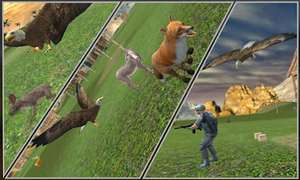 Wild Eagle Hunter Simulator 3D poster 2