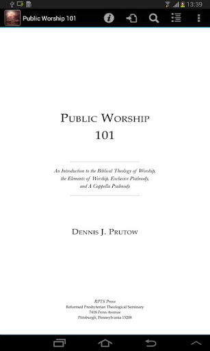 Public Worship 101