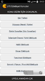 LYS Edebiyat Konuları Screenshots 2