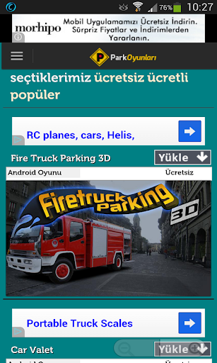 Park Etme Oyunları