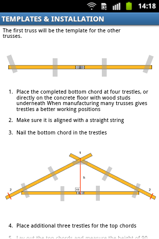 【免費商業App】Roof Trusses 6 - 7 m DIY-APP點子