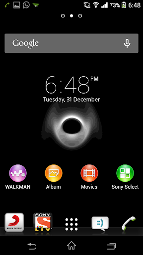 【免費個人化App】Black Hole Live Wallpaper-APP點子