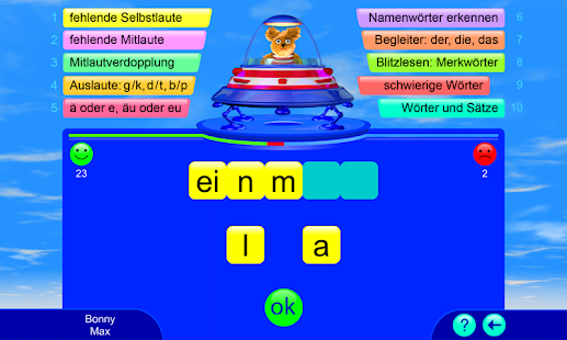  Richtig schreiben – Fragenbär  