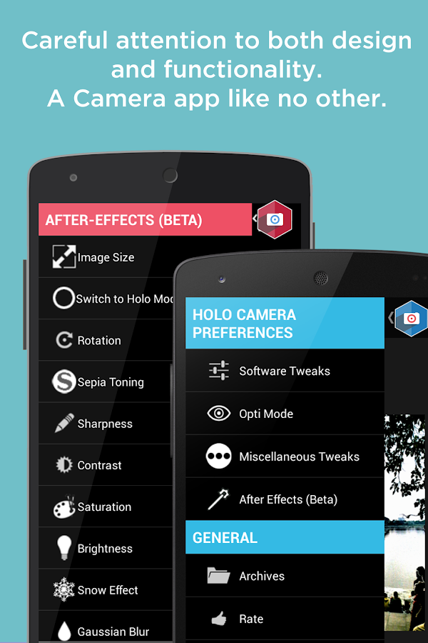 Holo Camera Plus HDR - screenshot