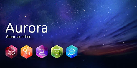 Aurora Atom Theme poster 5