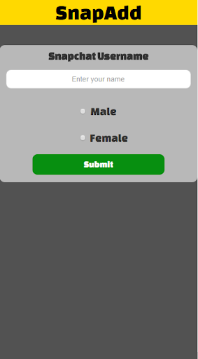 SnapAdd - Snapchat Usernames