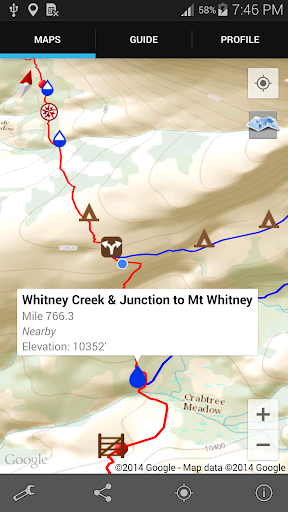 Guthook's PCT Guide: Sierra