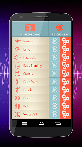 Voice Changer Audio Effects