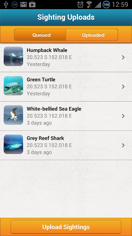   Eye on the Reef- tangkapan skrin 