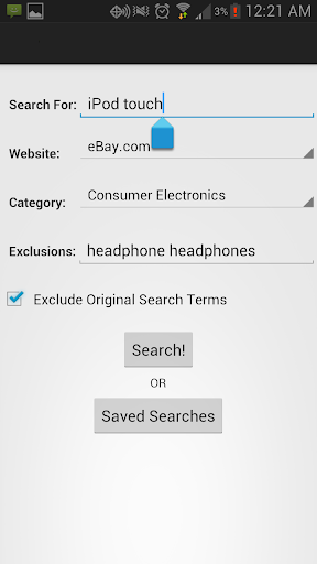 Hidden Auctions - eBay Search
