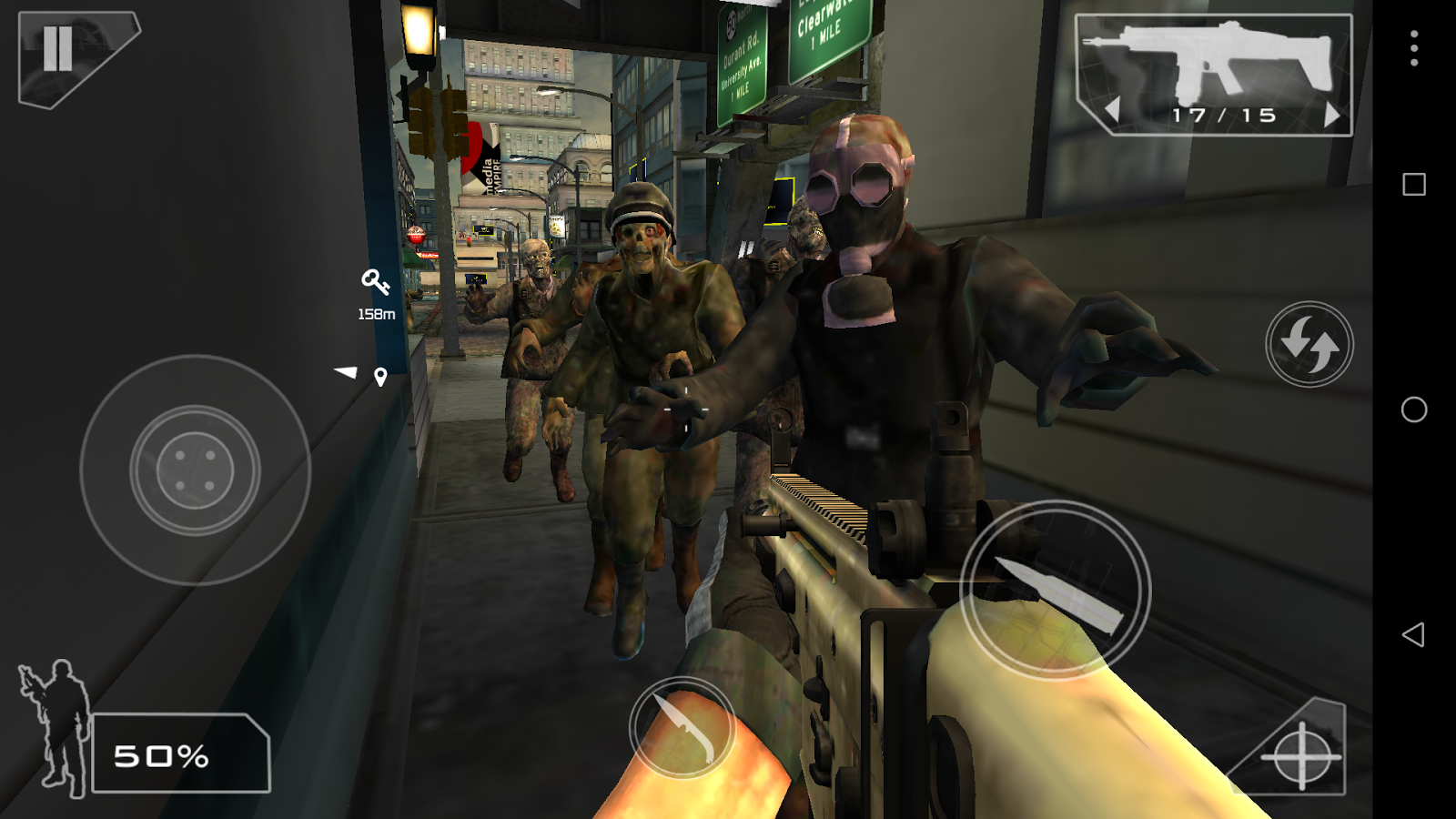 Green Force: Zombies (Premium) - screenshot
