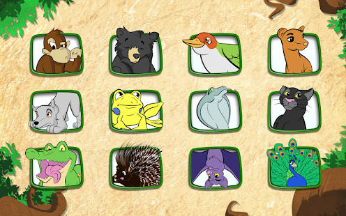 Live Puzzle! Animales Bosque Screen 3