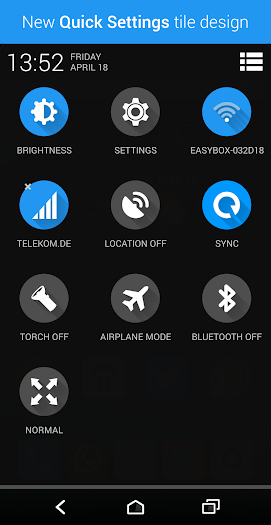 Flux - CM11 Theme - screenshot