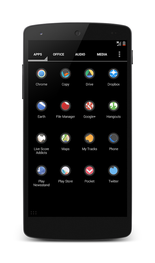 KitKats icons - screenshot