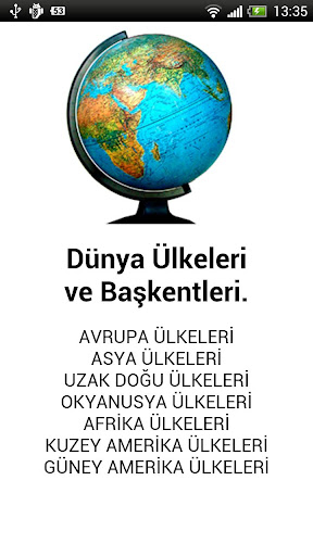 Ülkeler ve Başkentleri