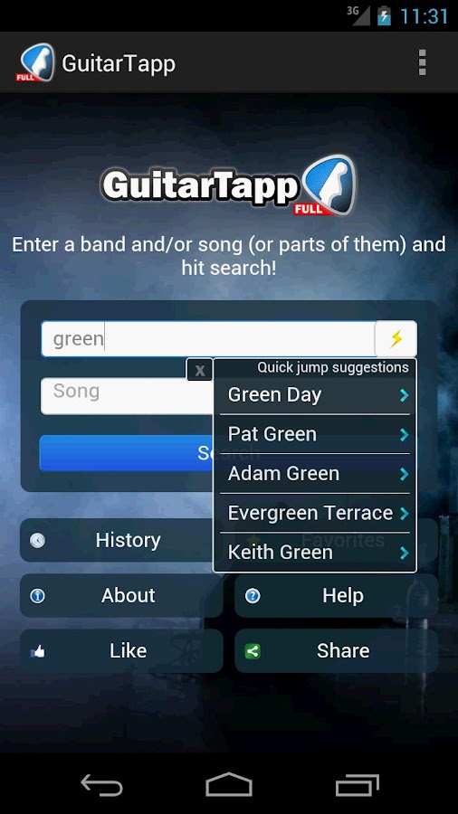 GuitarTapp PRO - Tabs & Chords - screenshot