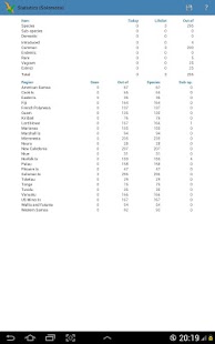 Pacific Is Birding Checklist Screenshots 8