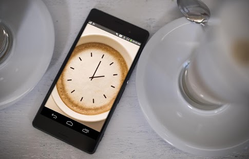 Coffee Cup HD Analog Clock LWP - náhled