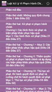Luat Xu ly vi pham hanh chinh Screenshots 2