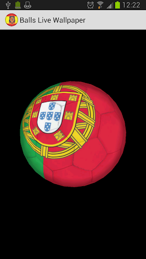 3D Ball Portugal LWP