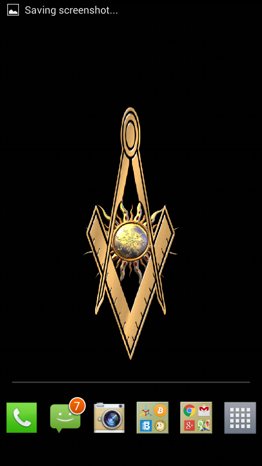 Masonic Emblem Live Wallpaper Screen 3