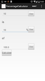 Percentage Calculator by Shawn Hazen poster 2