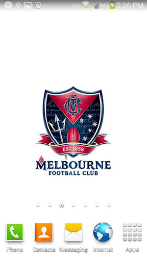 Melbourne FC Spinning Logo