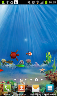 3D Ocean fish live wallpaper Screenshots 0