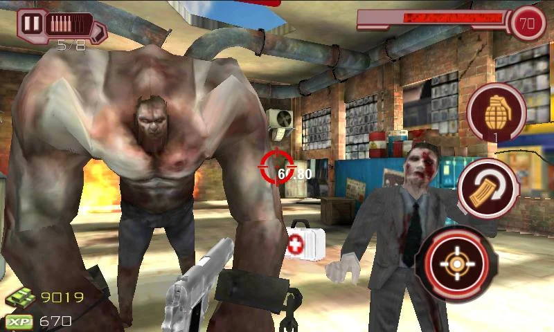 تحميل اللعبة الرائعه sniper zombie للاندرويد 6 Zombie Sniper 3D II - screenshot
