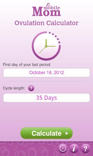 Ovulation Calendar Fertility