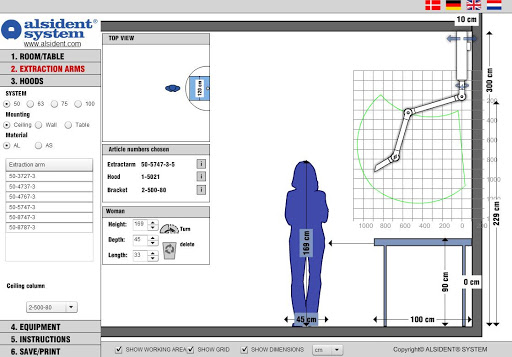 Alsident® System Dimension