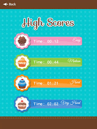 记忆匹配游戏与纸杯蛋糕图像 poster 16