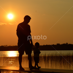Sunset, Wolf Lake, Minnesota by Kathleen Koehlmoos - Landscapes Sunsets & Sunrises