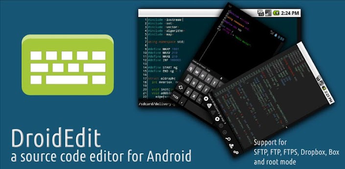 DroidEdit Pro (code editor)