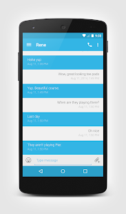 Download EvolveSMS Theme Stripes Holo APK
