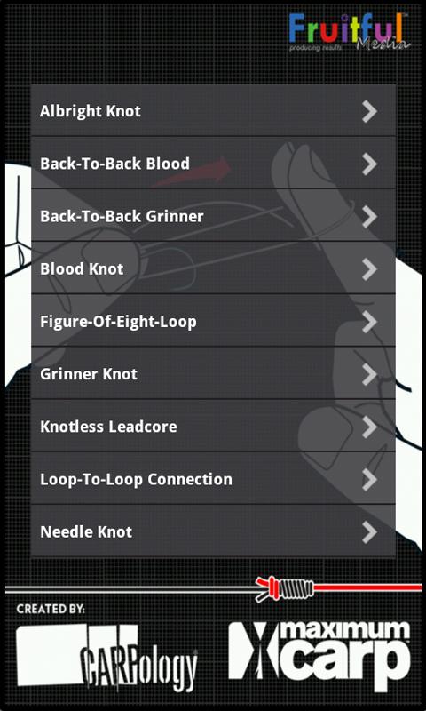 Ultimate Knot Guide Screen 2